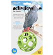 JW Pet ActiviToy Hol-ee Roller Bird Toy Multi-Color 1ea/LG