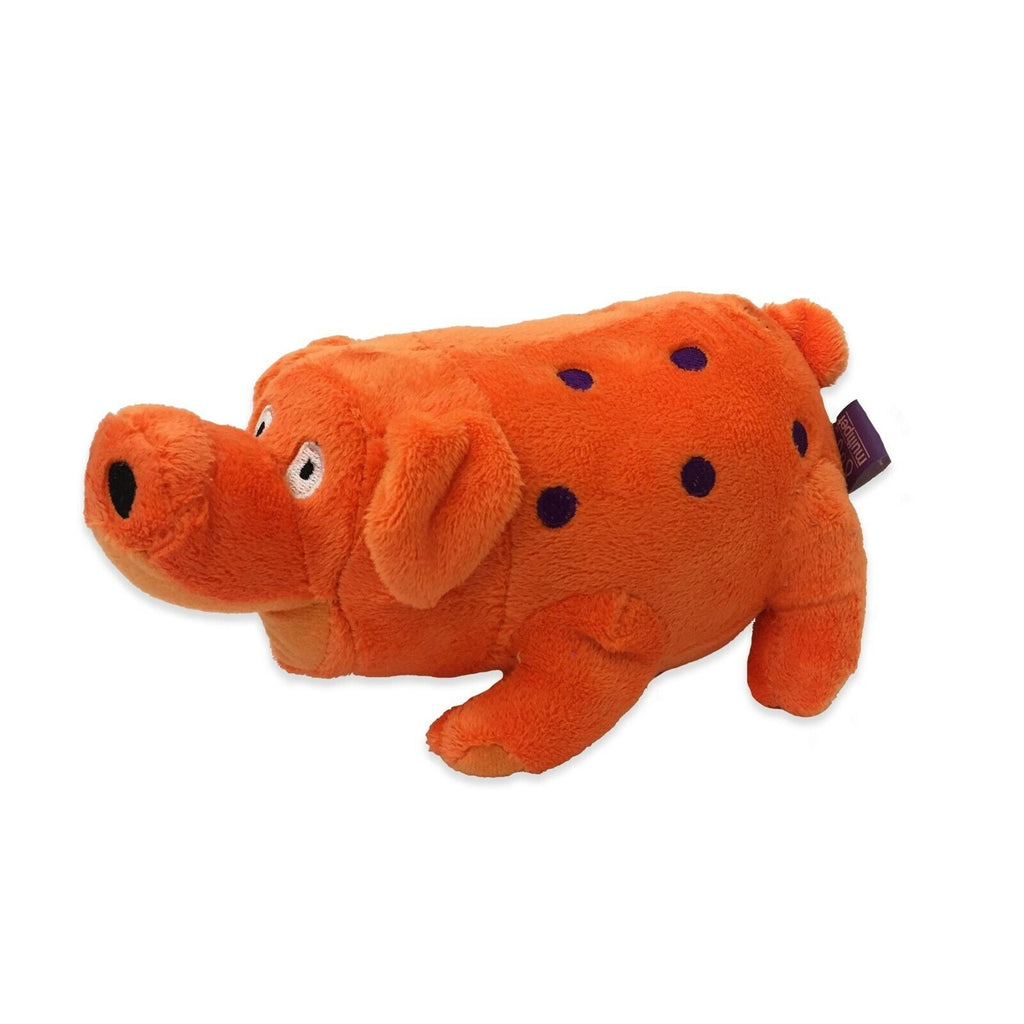 Multipet Globlets Plush Dog Toy Pig Assorted 1ea/9 in