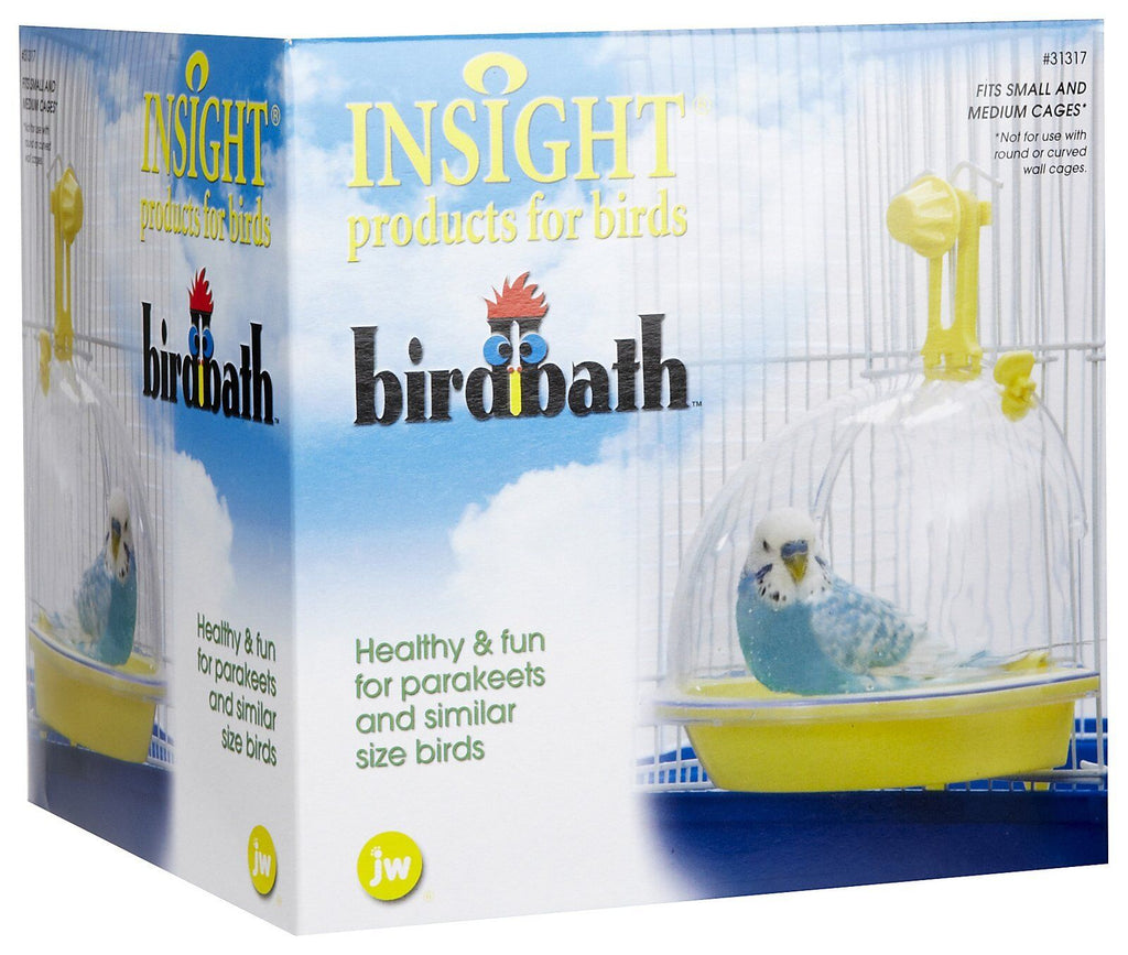 JW Pet Inside Cage Bird Bath Assorted 1ea/One Size