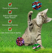 Spot Mylar Ball Cat Toy Multi-Color 1.5 in 4 Pack