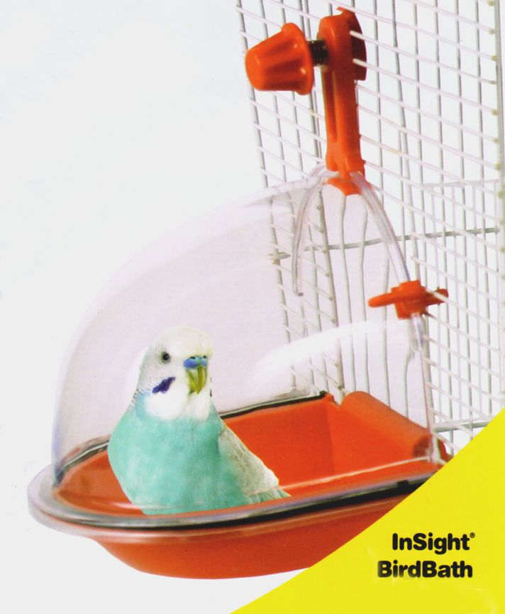 JW Pet Inside Cage Bird Bath Assorted 1ea/One Size