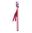 Spot Feather Dangler Teaser Wand Cat Toy Multi-Color 18 in