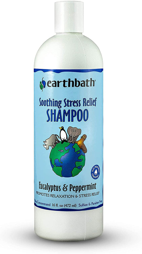 Earthbath Soothing Stress Relief Shampoo, Eucalyptus & Peppermint 1ea/16 oz for your Pet Dog with Pet Store X.