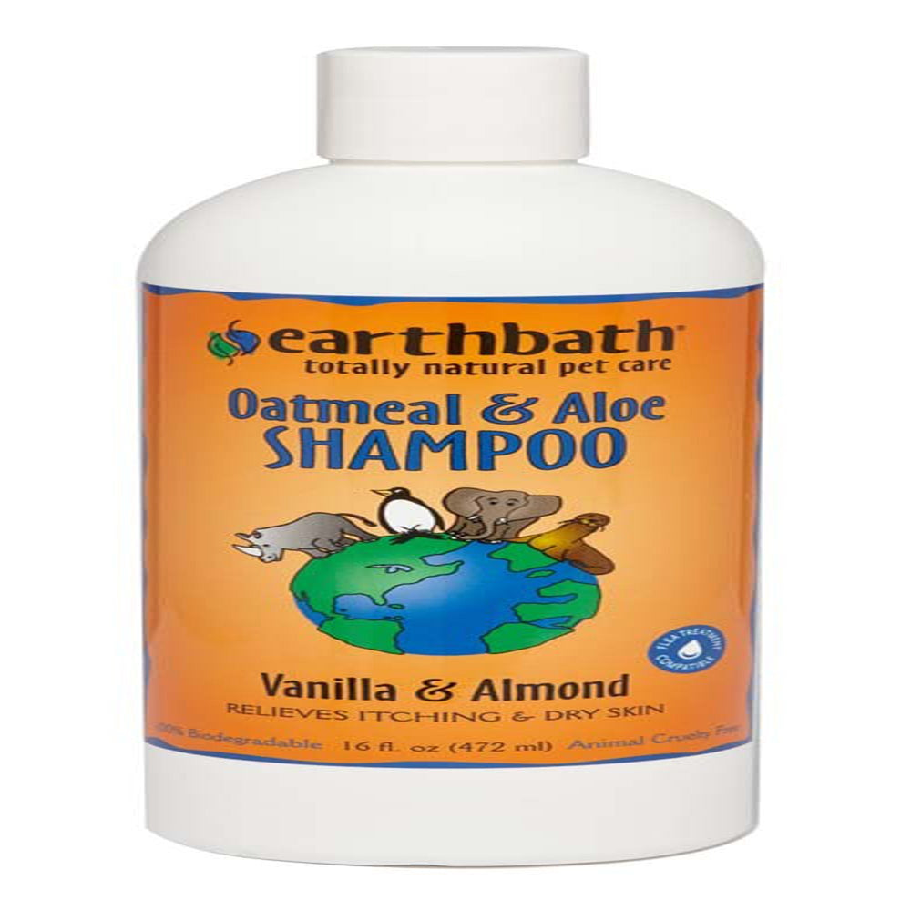 Earthbath Oatmeal & Aloe Shampoo, Vanilla & Almond 1ea/16 oz for your Pet Dog with Pet Store X.