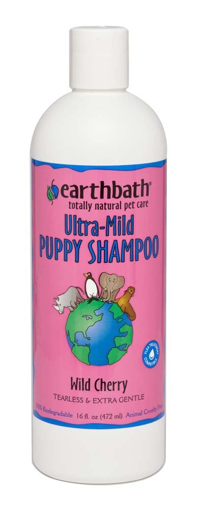 Earthbath Ultra-Mild Puppy Shampoo, Wild Cherry 1ea/16 oz for your Pet Dog with Pet Store X.