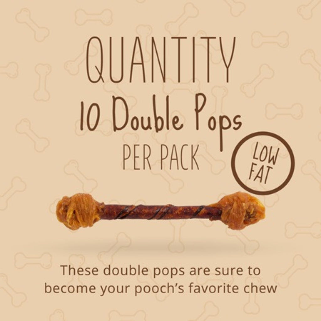 Better Belly Double Pops Peanut Butter 10 count