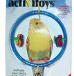 JW Pet ActiviToy Ring Clear Bird Toy Multi-Color 1ea/SM/MD