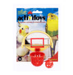 JW Pet ActiviToy Birdie Basketball Bird Toy Multi-Color 1ea/SM/MD