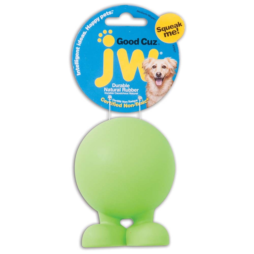 JW Pet Good Cuz Dog Toy Assorted 1ea/MD