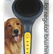 JW Pet Slicker Brush Grey/Yellow 1ea/LG