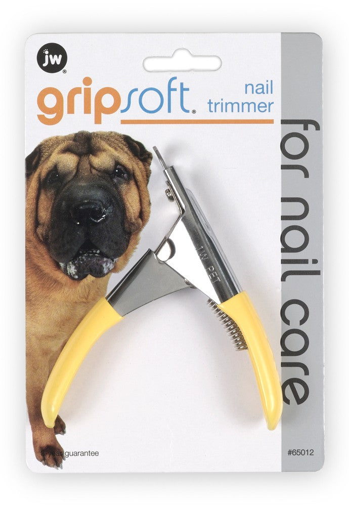 JW Pet Dog Nail Trimmer Grey, Yellow 1ea/One Size