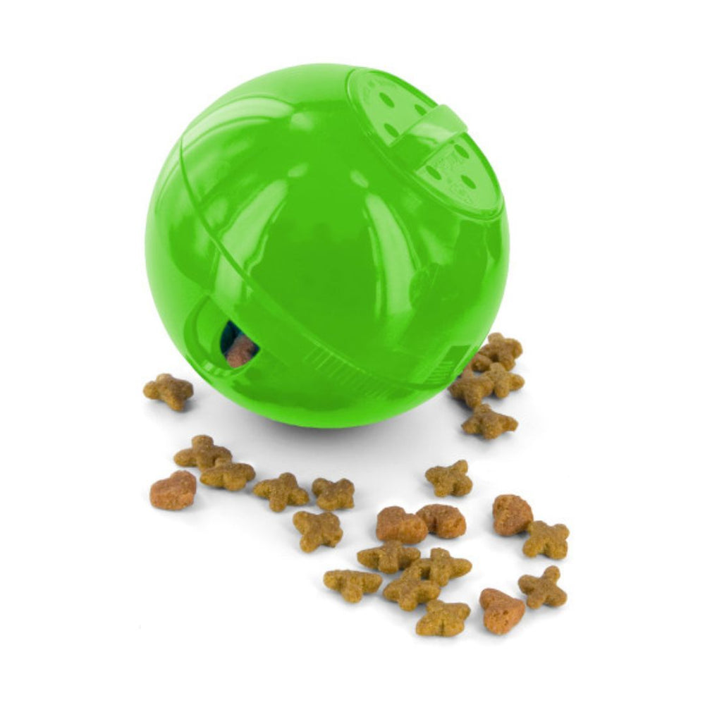 PetSafe SlimCat Food Dispenser Cat Toy Green 1ea