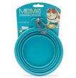 Messy Mutts Dog Collapsible Bowl Blue 3 Cup