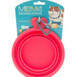 Messy Mutts Dog Collapsible Bowl Red 15 Cup for your Pet Dog with Pet Store X.