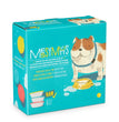 Messy Mutts Dog Bowl and Lid Set 6 Cup 6 Pack