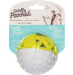 Messy Mutts Totally Dog Catch N Squeak Ball Grey Green for your Pet Dog with Pet Store X.