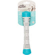 Messy Mutts Totally Dog Chew N Squeak Stick Grey Teal Small