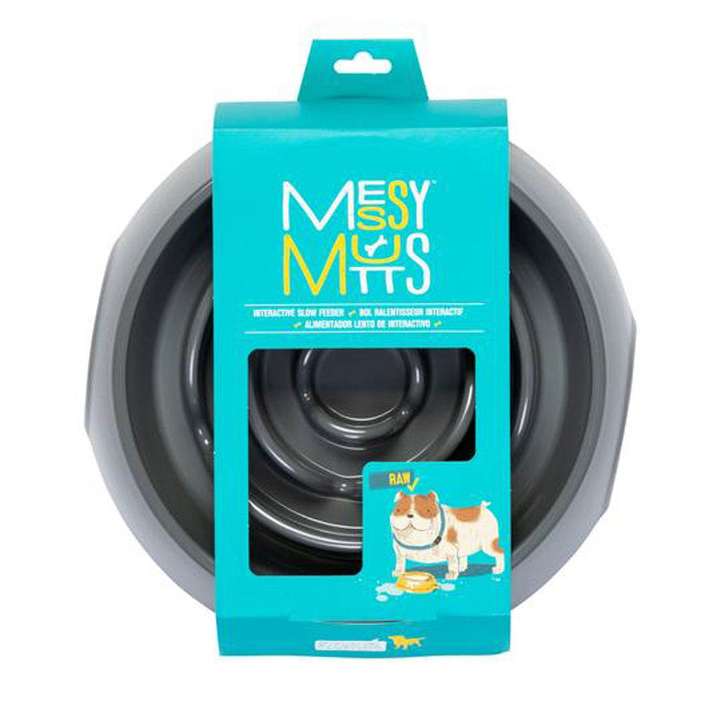 Messy Mutts Dog Slow Feeder Melamine for your Pet Dog with Pet Store X.