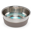 Messy Mutts Dog Bowl Stainless Steel NonSlip Bottom Large