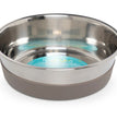 Messy Mutts Dog Bowl Stainless Steel Nonslip Bottom Large