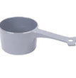 Messy Mutts Dog Cat Food Scoop 1 Cup Grey