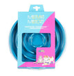 Messy Mutts Dog Cat Slow Feeder Blue 1.75 Cups