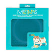 Messy Mutts Dog Theraputic Lickin Bowl Blue