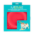 Messy Mutts Dog Theraputic Lickin Bowl Watermelon for your Pet Dog with Pet Store X.