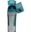 Messy Mutts Dog Travel Water Bottle And Bowl Blue