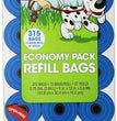 Bags on Board Waste Pick-up Bags Refill Blue 1ea/315 ct for your Pet Dog with Pet Store X.