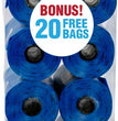 Bags on Board Waste Pick-up Bags Refill Blue 1ea/140 ct for your Pet Dog with Pet Store X.