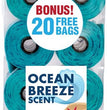 Bags on Board Waste Pick-up Scented Bags Refill Blue 1ea/140 ct for your Pet Dog with Pet Store X.