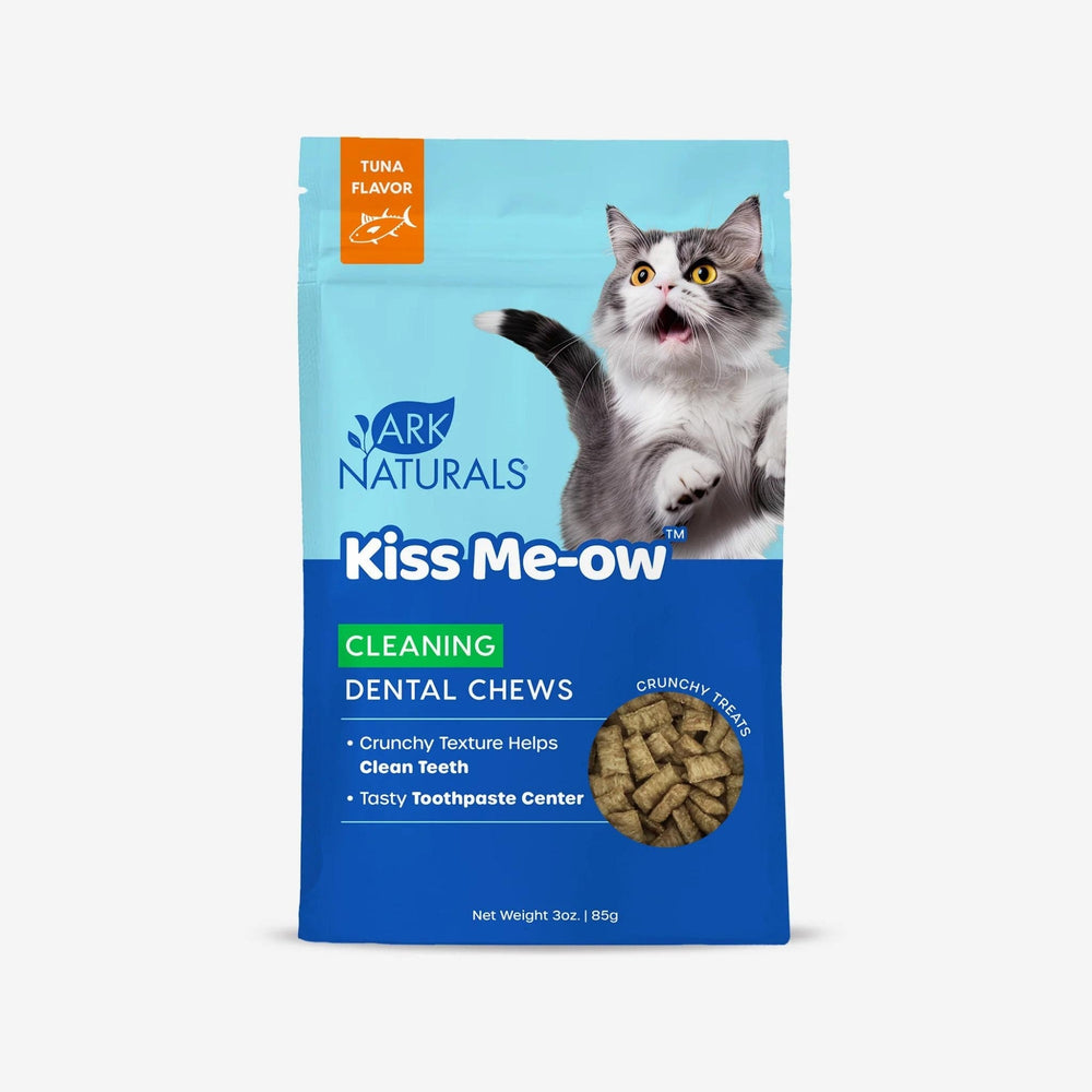 Ark Naturals Cat Dental Chews Kiss Me-Ow Cleaning Tuna 3oz.