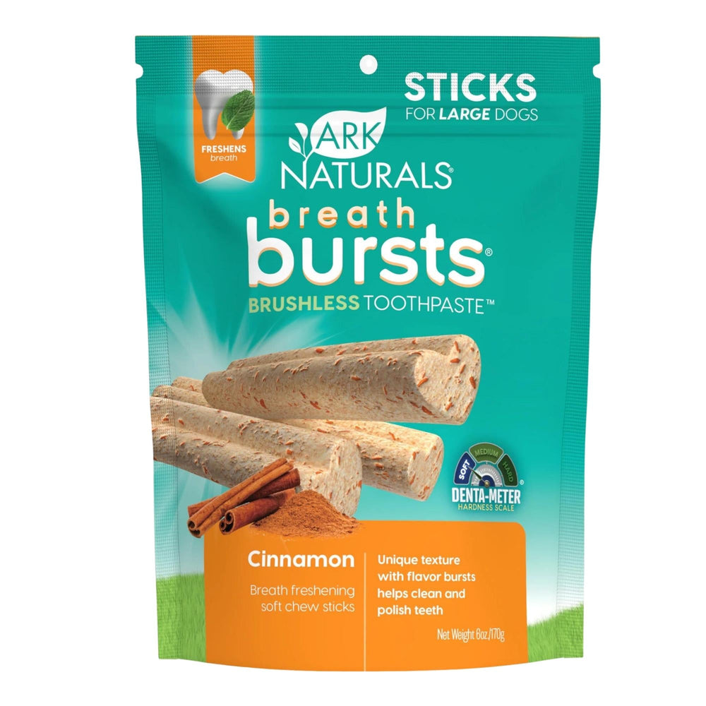 Ark Naturals Dog Breath Bursts Cinnamon Sticks 10oz.