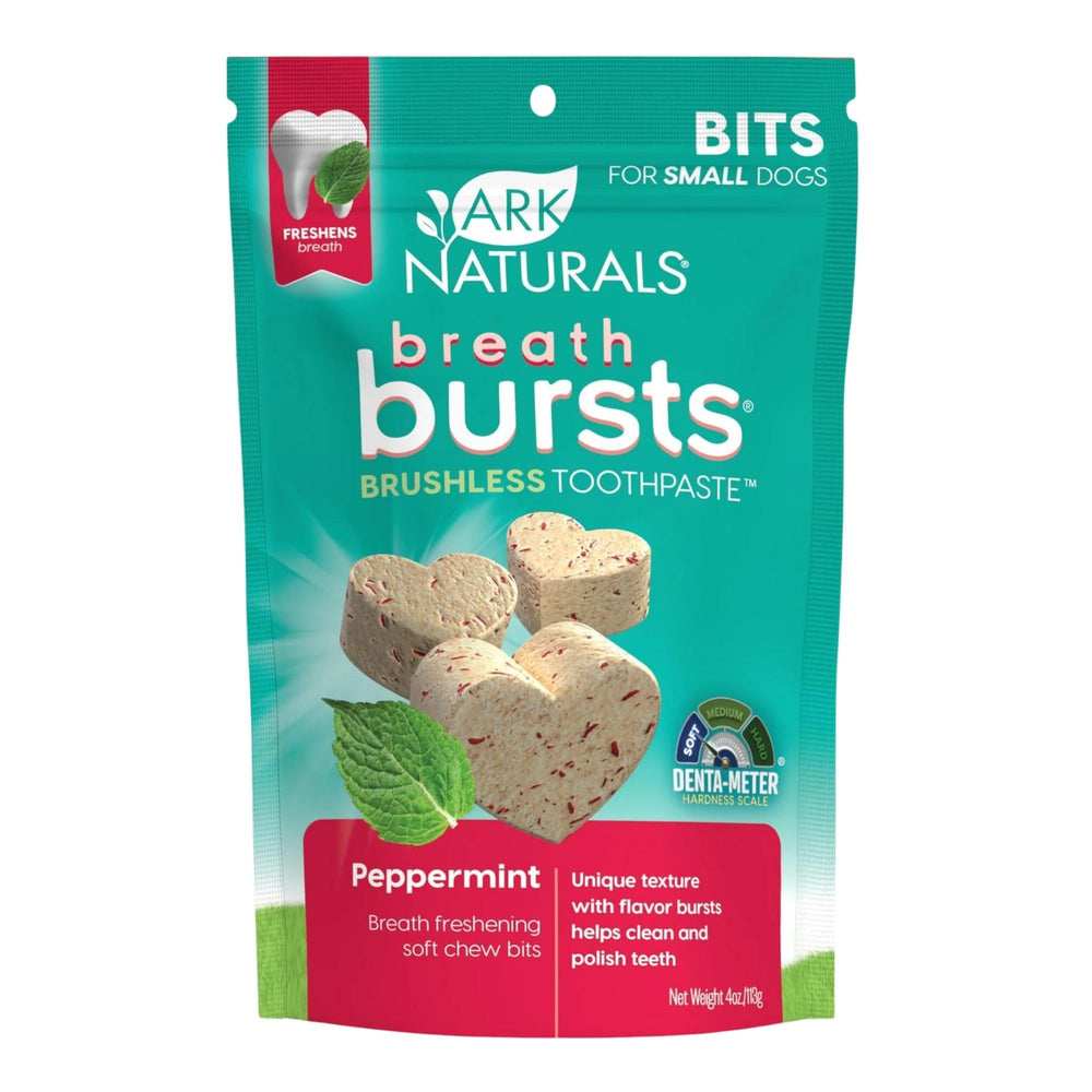 Ark Naturals Dog Breath Bursts Peppermint Bits 4oz for your Pet Dog with Pet Store X.