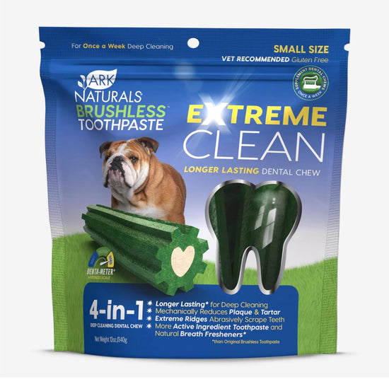 Ark Naturals Dog Brushless Toothpaste Extreme Clean Small 12oz for your Pet Dog with Pet Store X.