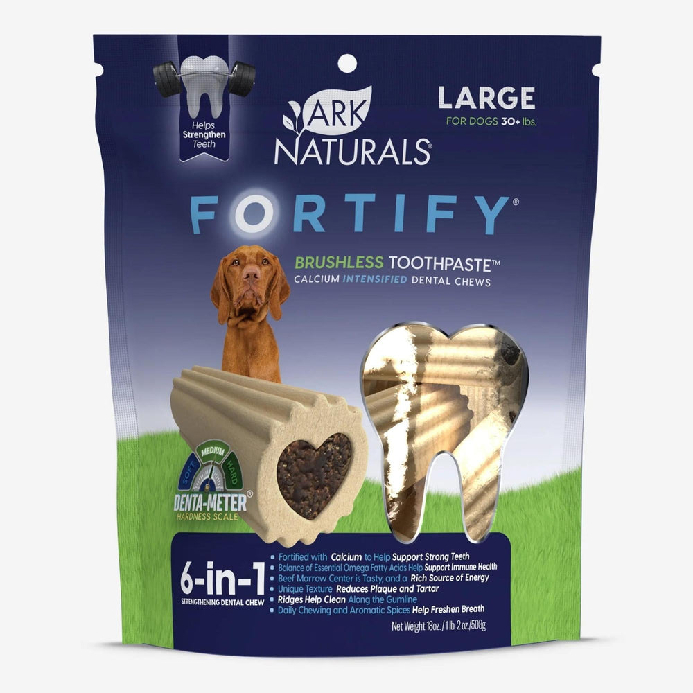 Ark Naturals Fortify Brushless Toothpaste Large for your Pet Dog with Pet Store X.