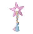 Snugarooz Lil Star Chew Eco TPR  Dog Toy Pink 7in.