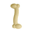 Snugarooz Lil Baby Bone Eco TPR  Dog Toy Yellow 4.25in.