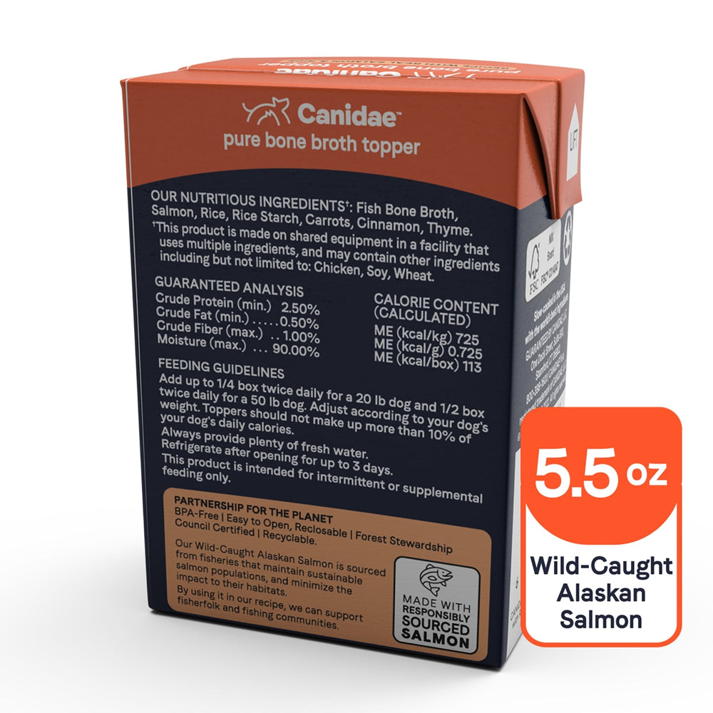 Pure Goodness Bone Broth Topper Salmon/Rice 5.5oz.