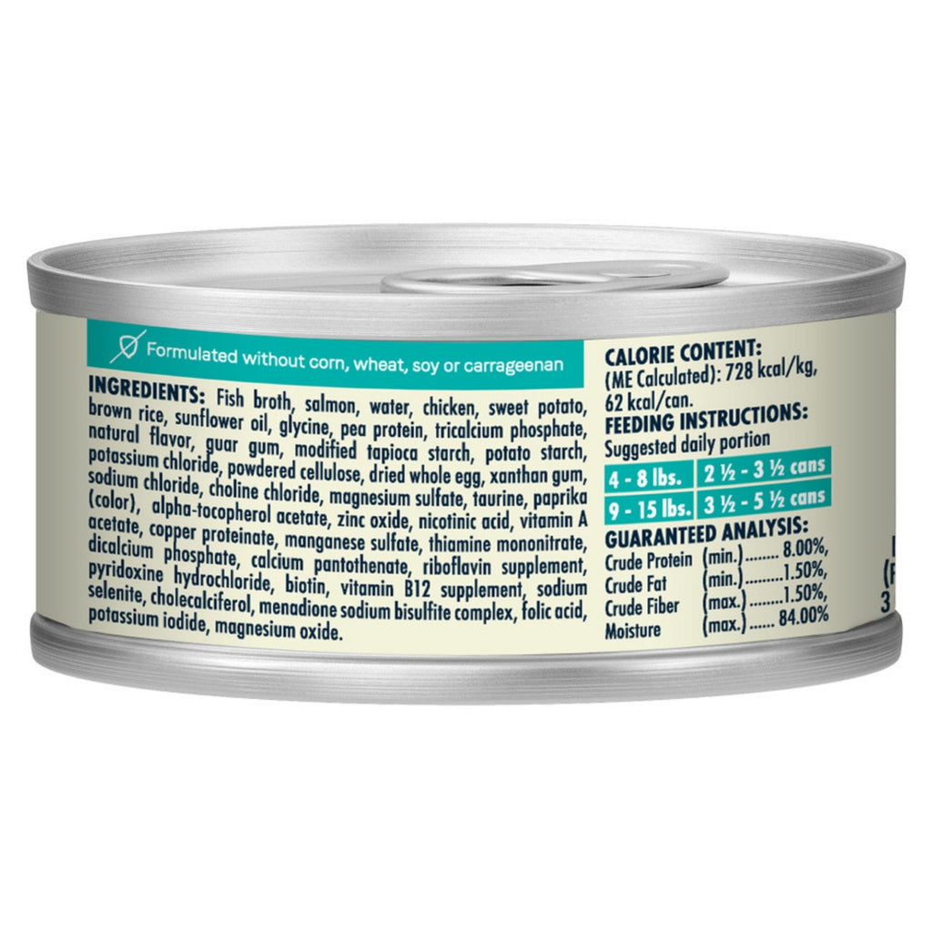 Canidae Balanced Bowl Cat Wet Food Salmon/Sweet Potato 3oz. (Case of 24)