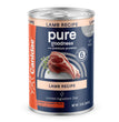 Pure Canned Grain Free Dog Food Lamb 13oz. (Case of 12)