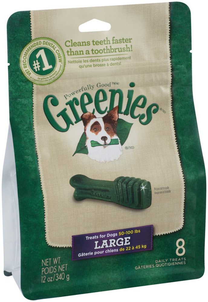 Greenies Dog Dental Treats Large Original 1ea/12 oz, 8 ct for your Pet Dog with Pet Store X!