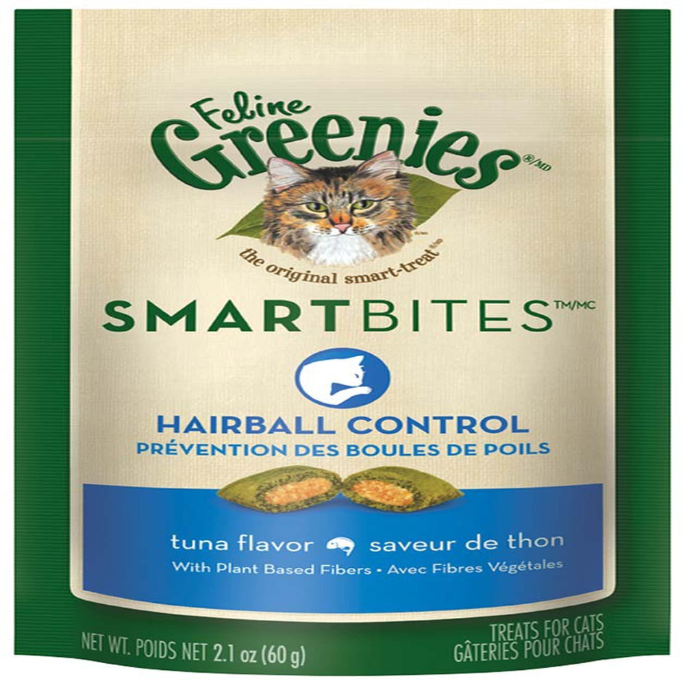 Greenies Feline SmartBites Healthy Indoor Cat Treats Tuna 1ea/21 oz for your Pet Cat with Pet Store X!