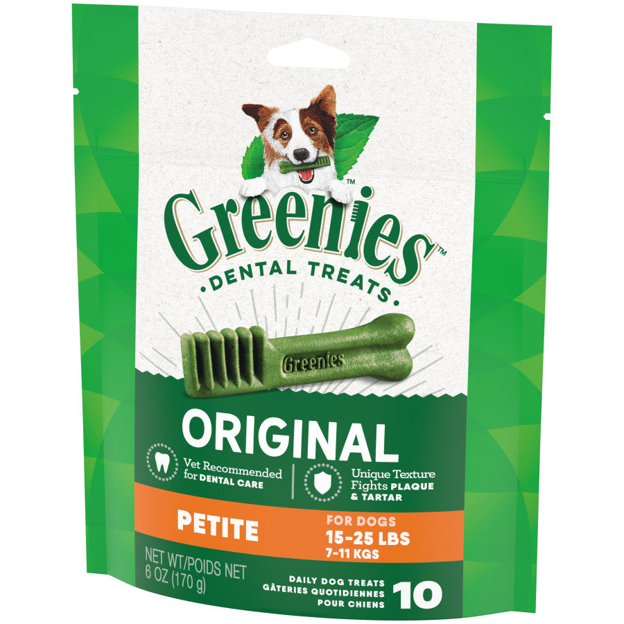 Greenies Dog Dental Treats Petite Original 1ea/6 oz, 10 ct