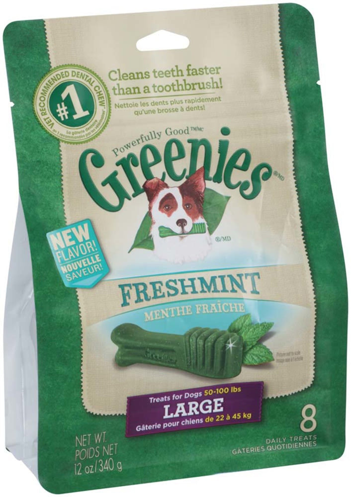 Greenies Dog Dental Treats Large Fresh 1ea/12 oz, 8 ct for your Pet Dog with Pet Store X!