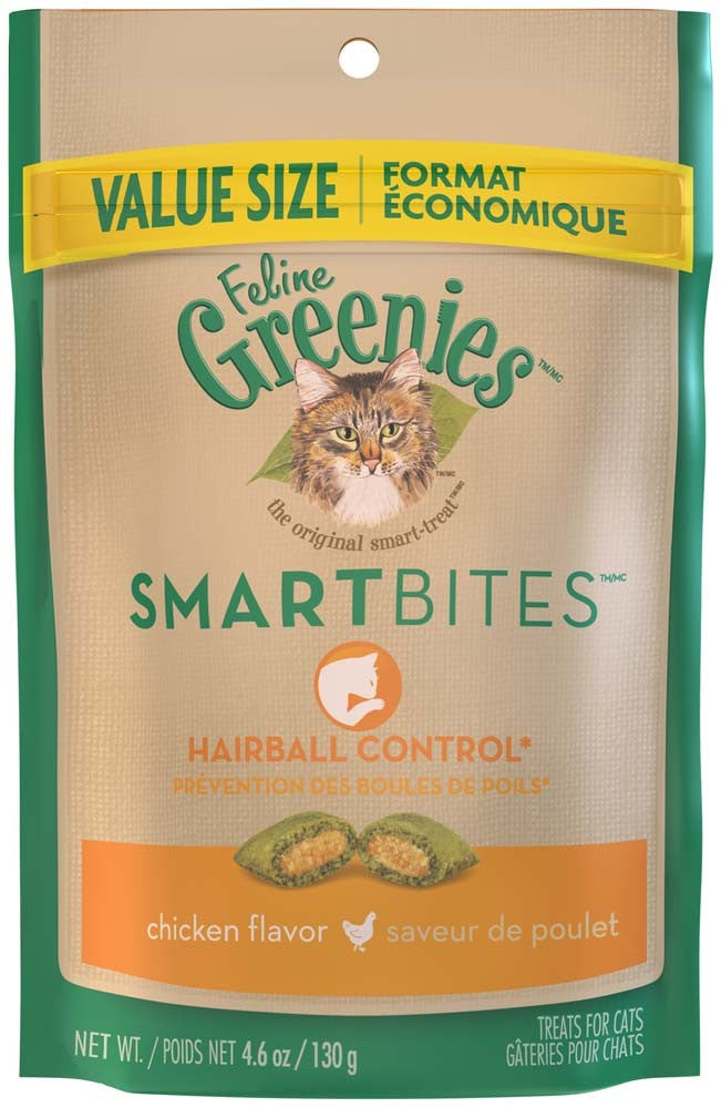 Greenies Feline SmartBites Healthy Indoor Cat Treats Chicken 1ea/46 oz for your Pet Cat with Pet Store X!