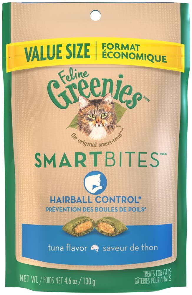 Greenies Feline SmartBites Healthy Indoor Cat Treats Tuna 1ea/46 oz for your Pet Cat with Pet Store X!