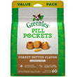 Greenies Pill Pockets for Capsules Peanut Butter 1ea/60 ct, 15.8 oz