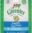 Greenies Feline Adult Cat Dental Treats Tempting Tuna 1ea/46 oz for your Pet Cat with Pet Store X!